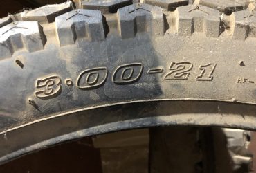 3.00-21 Motorbike tyre NEW