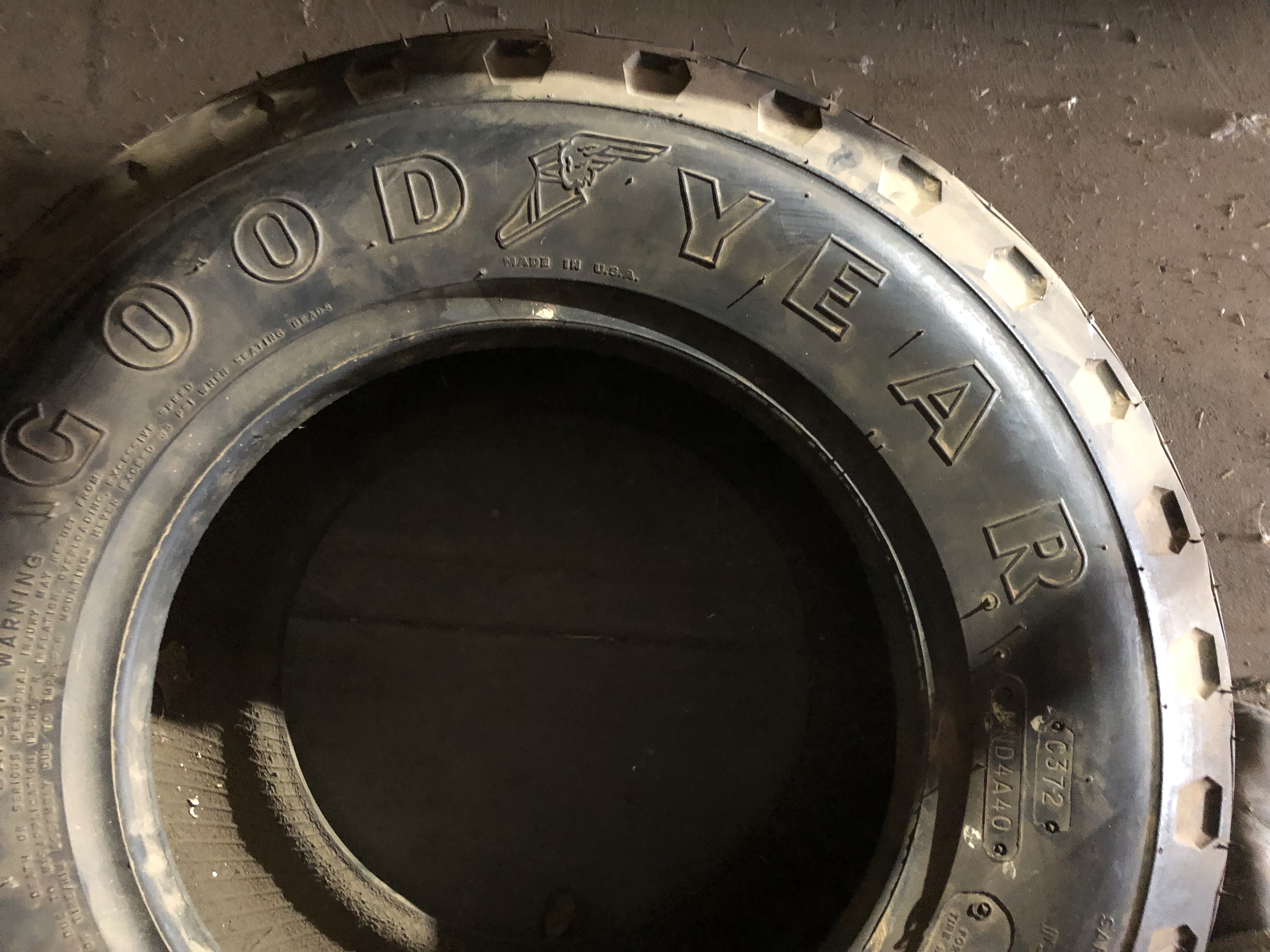 11L15 Goodyear Laborer Implement Tyre