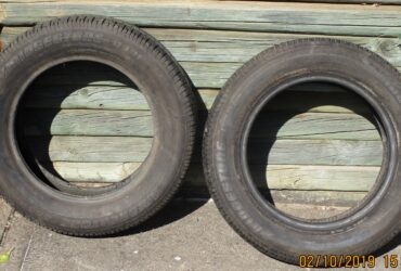a pair of Bridgestone B391 185/65 R15 tyres which are in good condition