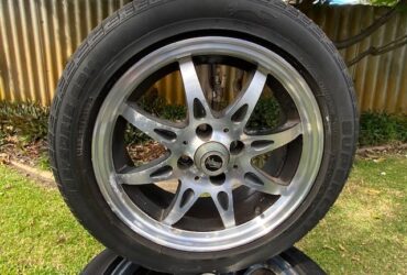 Supercat 195/50R15 82V tyres and rims