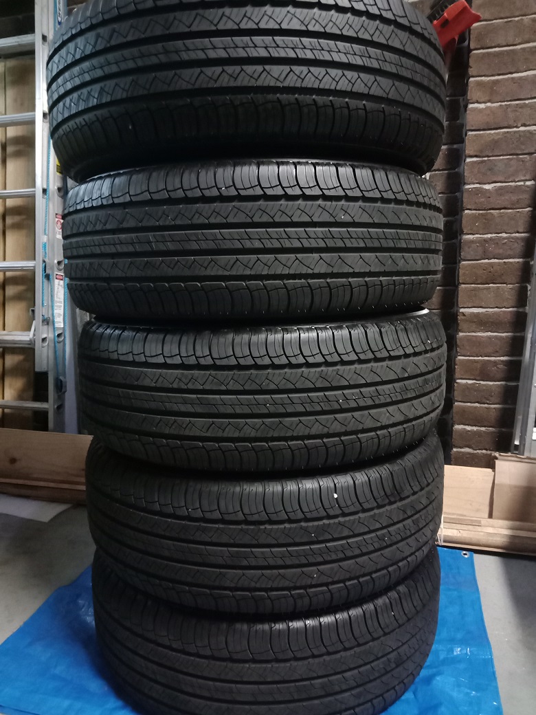 5 x New Michelin Tyres Latitude Tour HP 255/60R20 M S Extra Load 113V