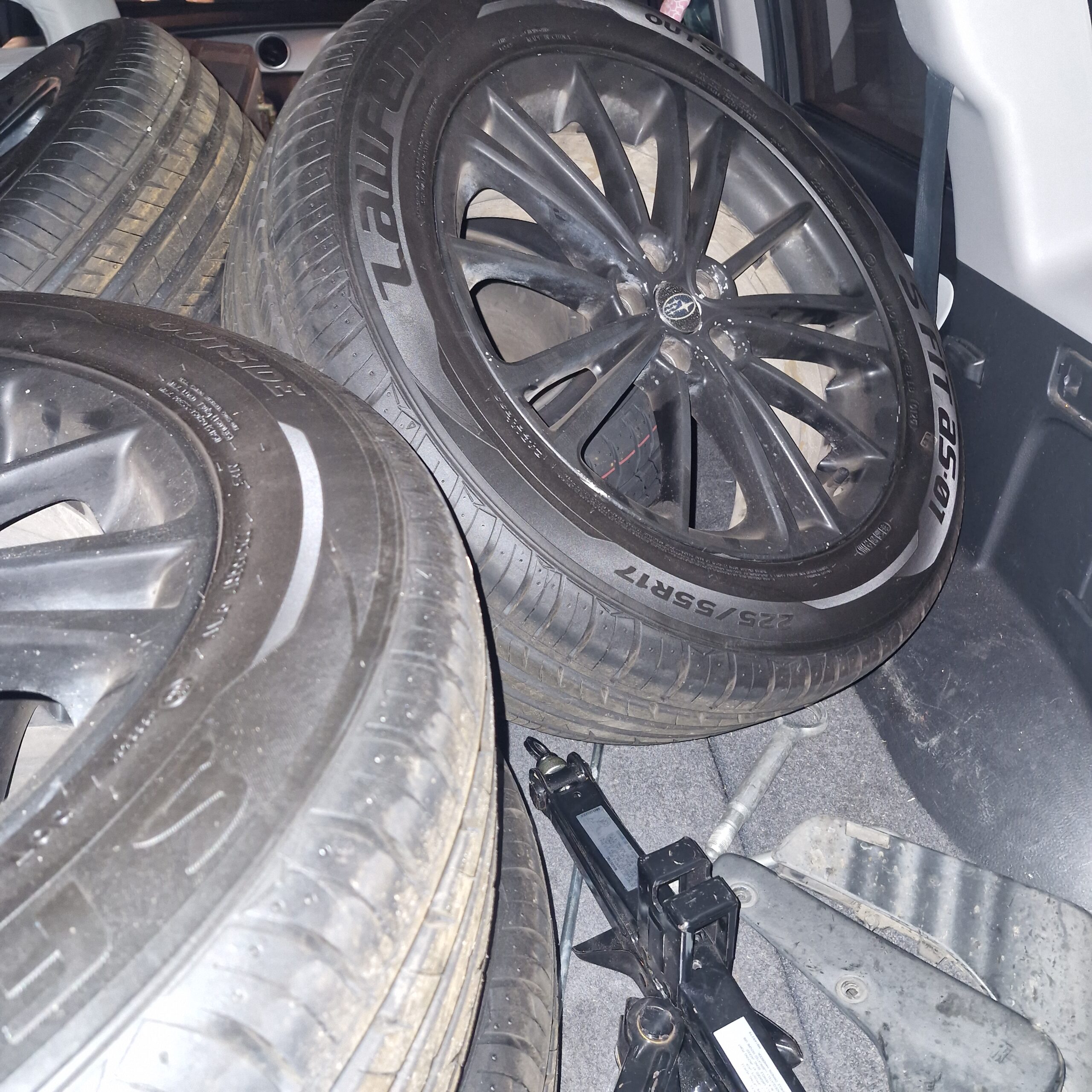 Laufenn Tyres 225/55R17 97W S Fit x 4 + Spare Transmate
